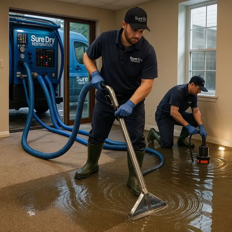 Water Extraction and Removal process in Carmel Hamlet, NY